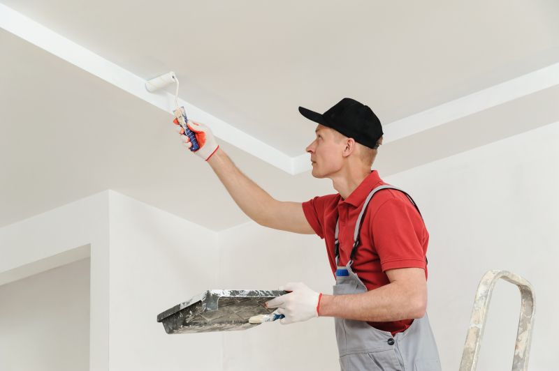 Painting a ceiling